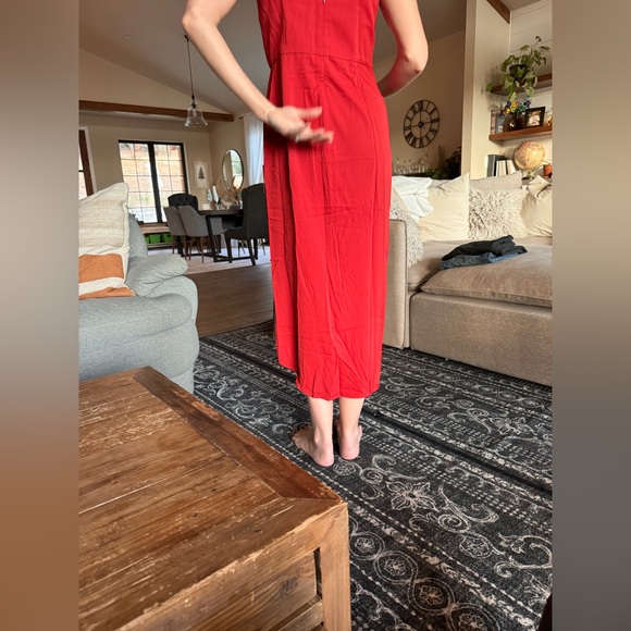 Lulus red midi dress - Picture 4 of 5